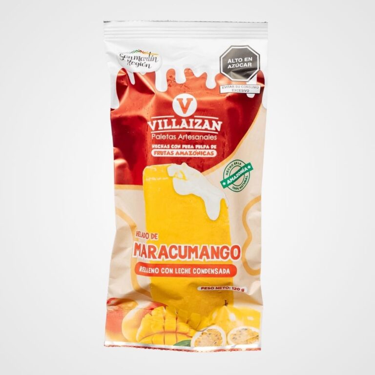 Maracumango con leche condensada