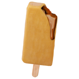 Lucuma con fudge