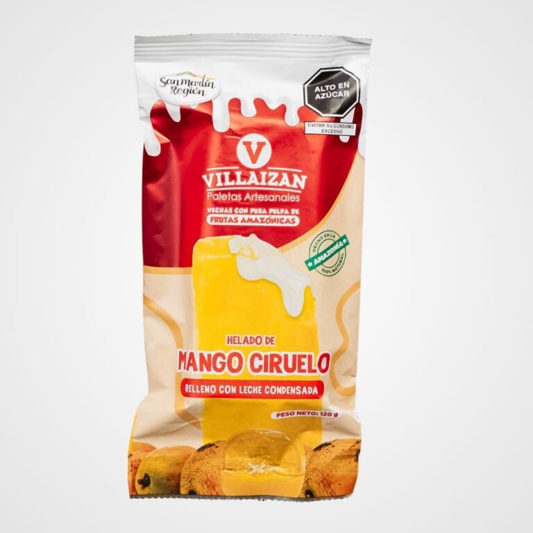 Mangociruelo con leche condensada